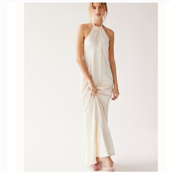 Free People X Brenda Knight Halter dress - Picture 1 of 9